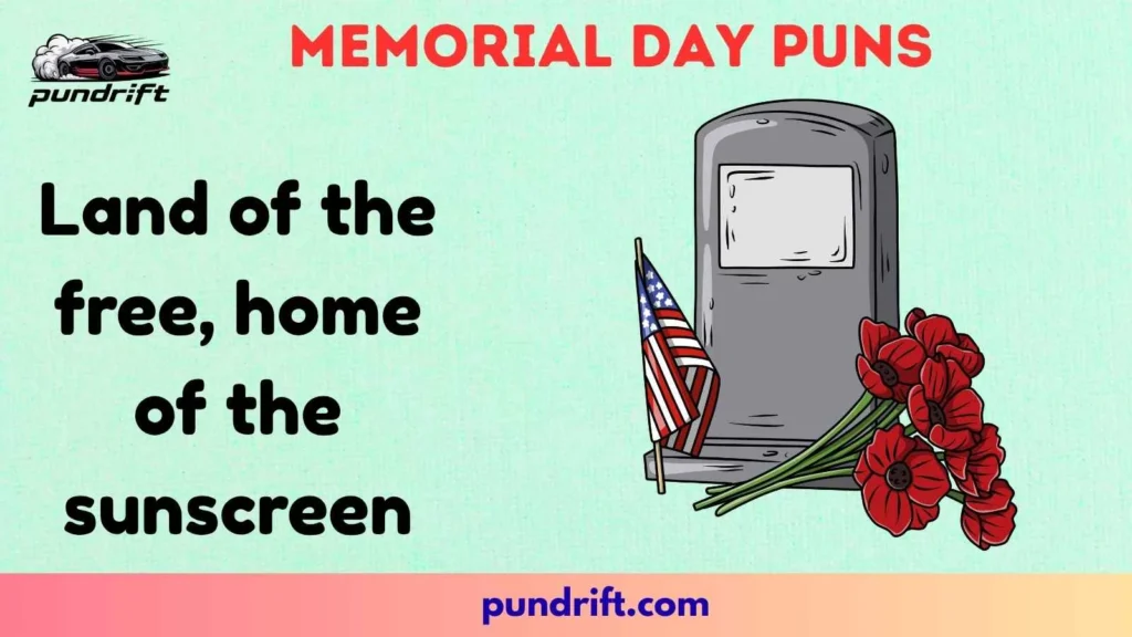 Memorial Day Beach Puns