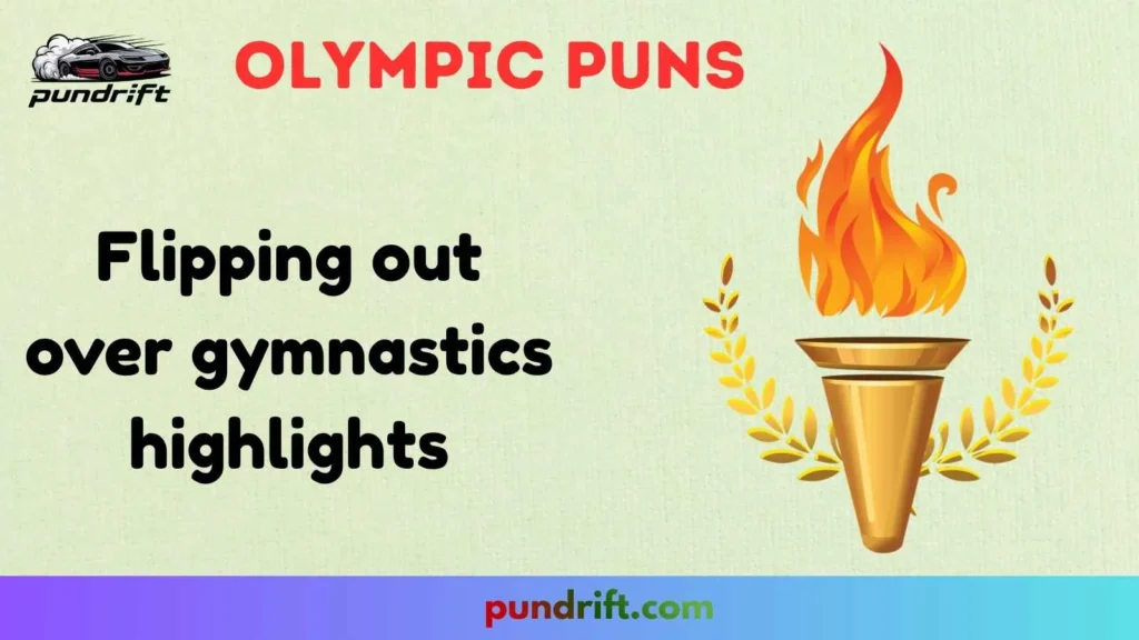 Olympic Puns for Captions