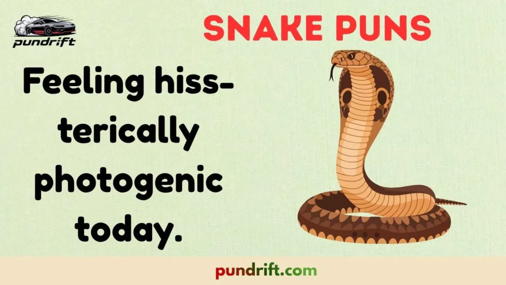 Pun-Driven Snake Travel & Adventure