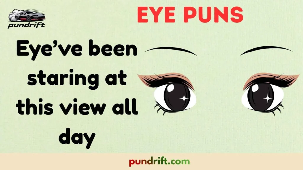 Silly & Random Eye Puns