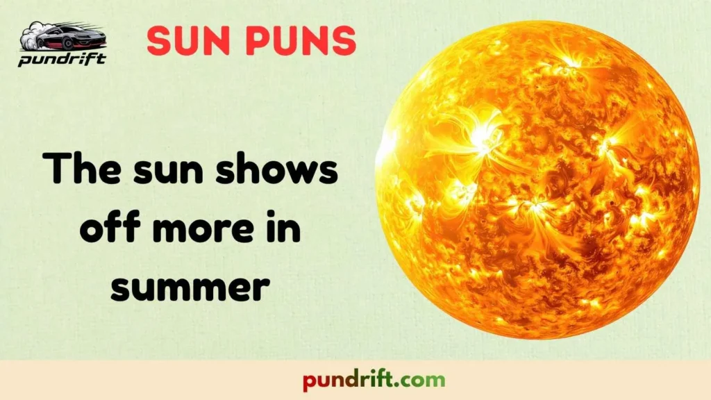 Summer-Themed Sun Puns