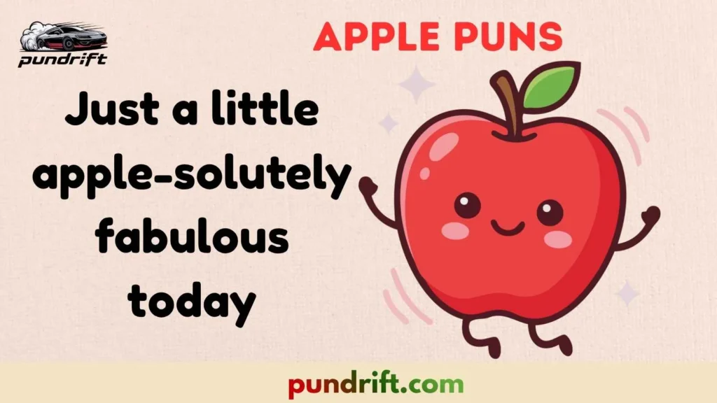 Apple Puns for Foodies and Recipes