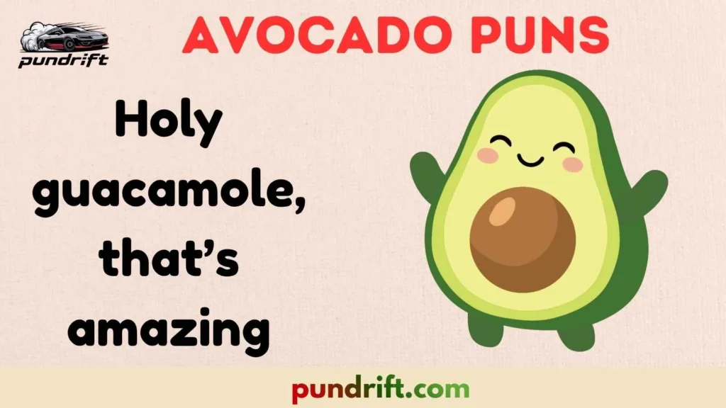 Avocado Puns for Social Media Captions