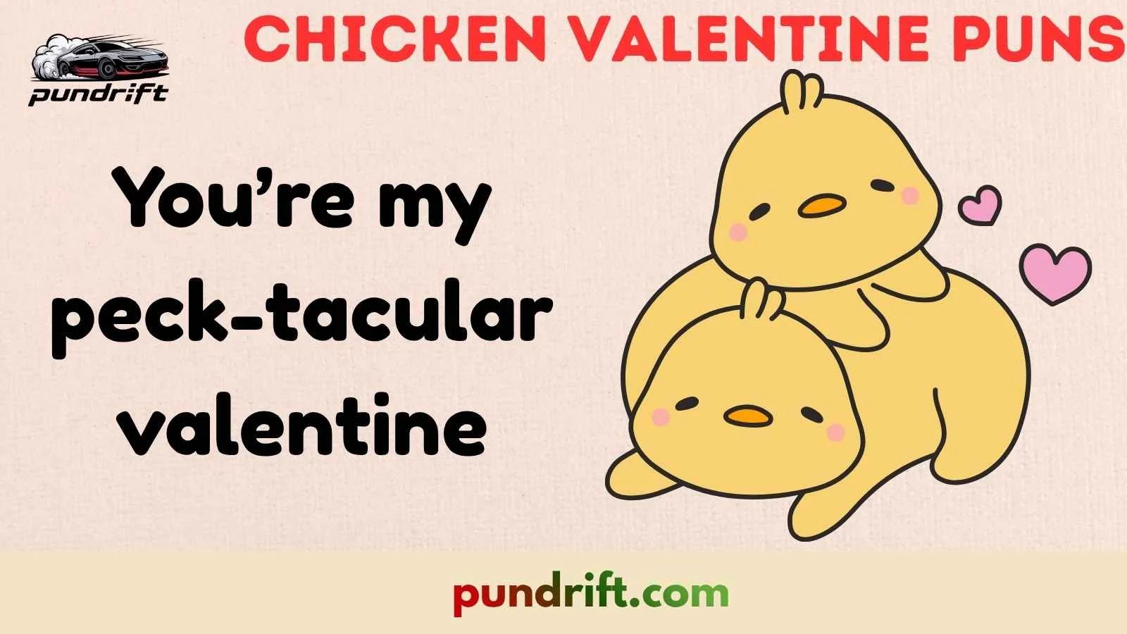 Chicken Valentine Puns