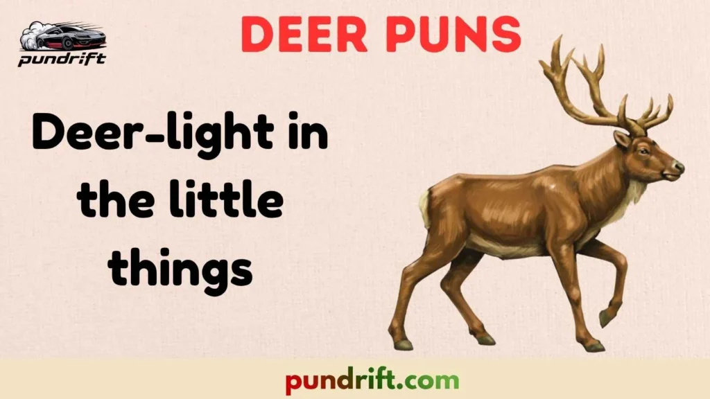 Deer Puns for Social Media Captions