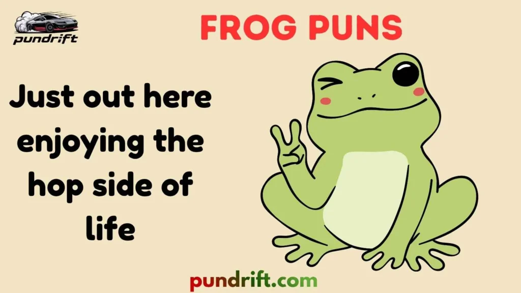 Frog Puns for Social Media Captions