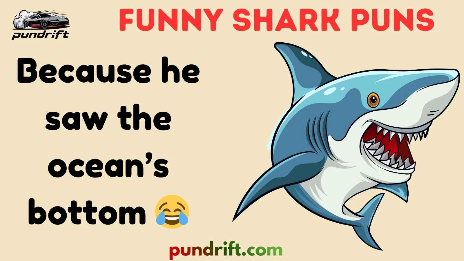 Funny Shark Puns