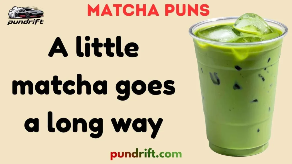 Matcha Puns for Everyday Conversation
