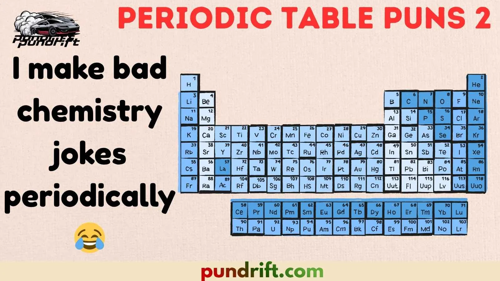 Periodic Table Puns 2