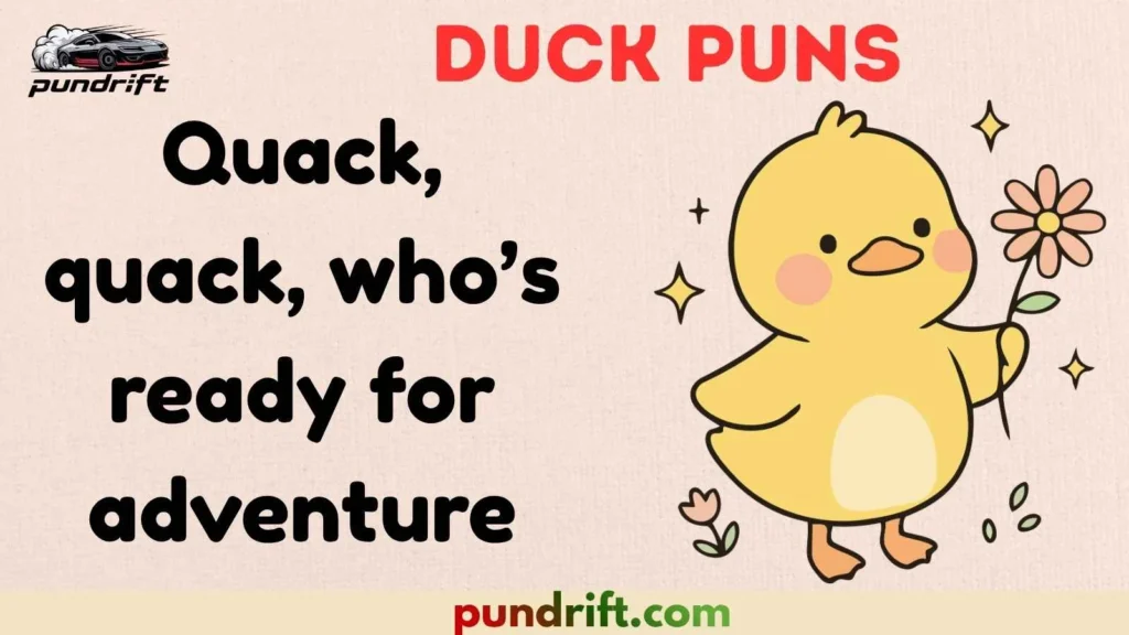 Relationship & Friendship Duck Puns