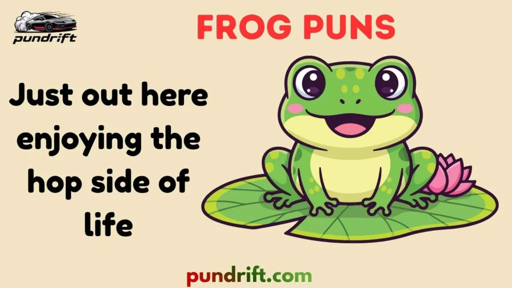 Silly Frog Puns Just for Fun
