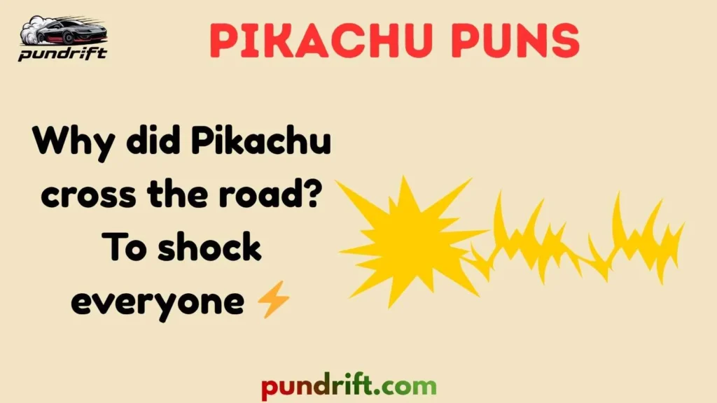 Silly Pikachu Puns