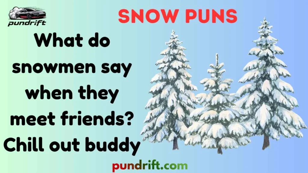 Snow Puns for Social Media Captions
