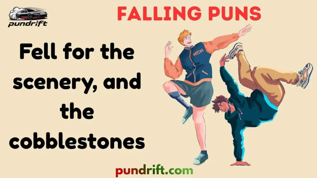 Travel-Themed Falling Puns