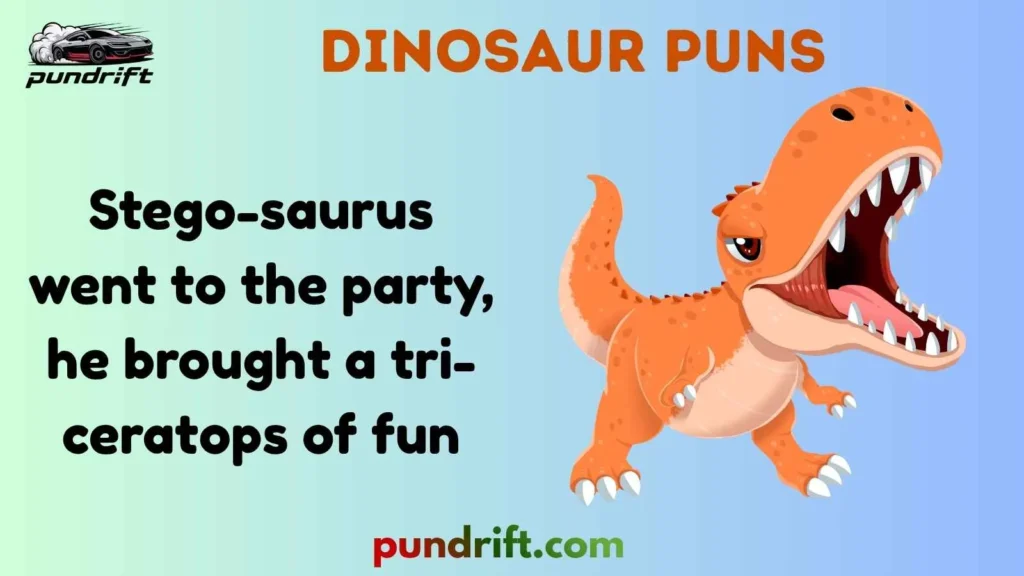 Clever Dinosaur Wordplay