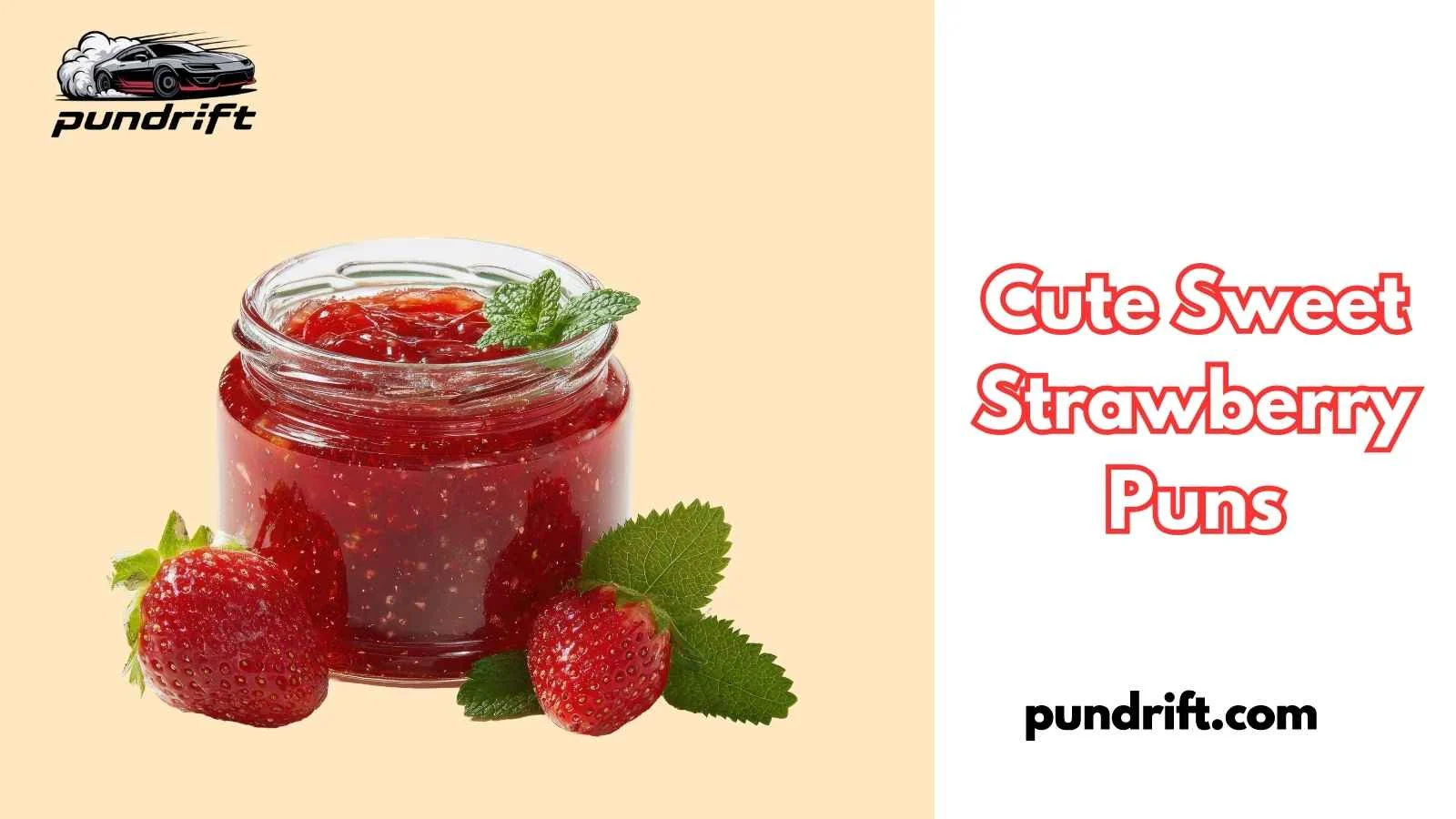 Cute Sweet Strawberry Puns