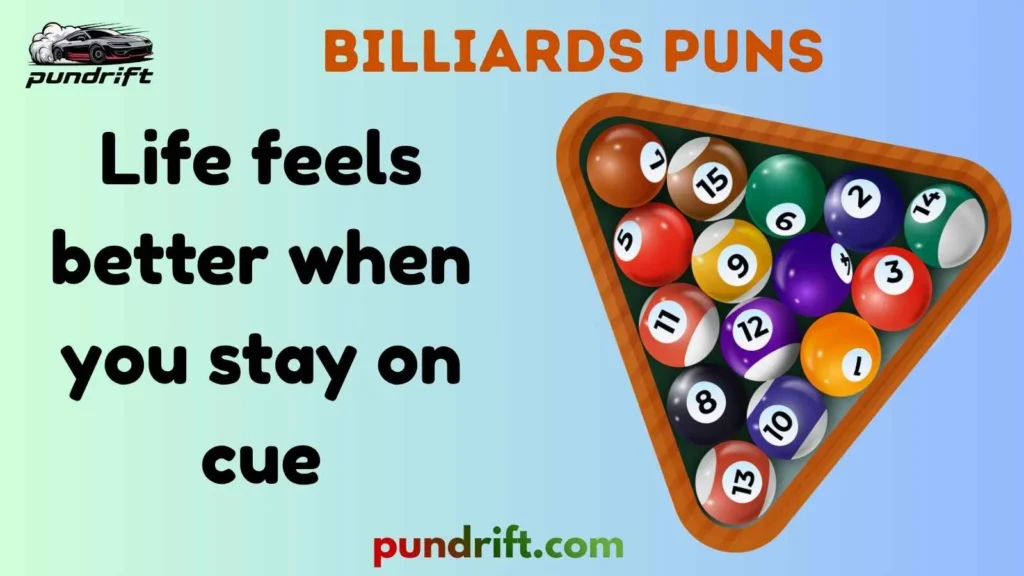 Funny Billiards Puns