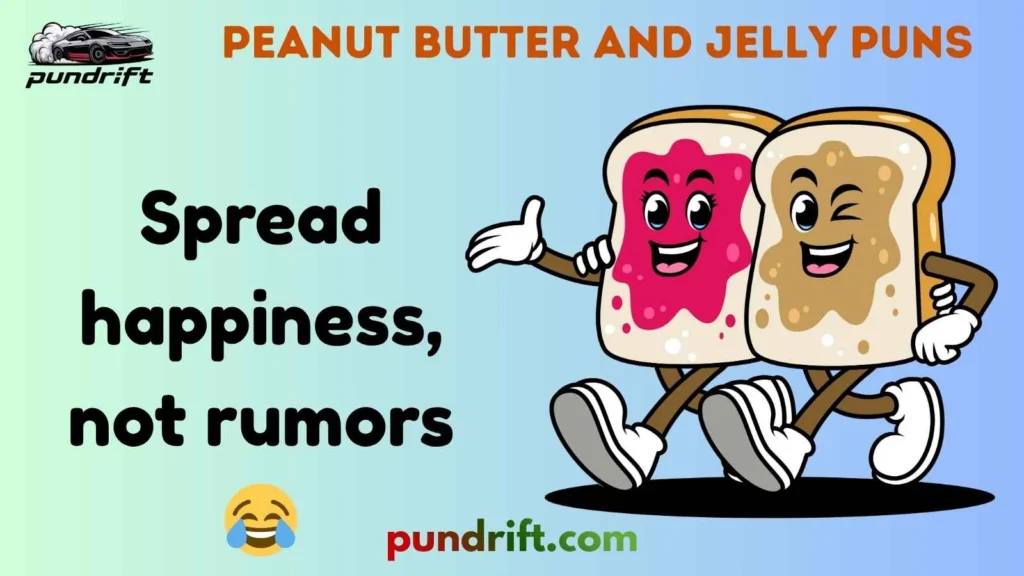 Funny Peanut Butter and Jelly Puns
