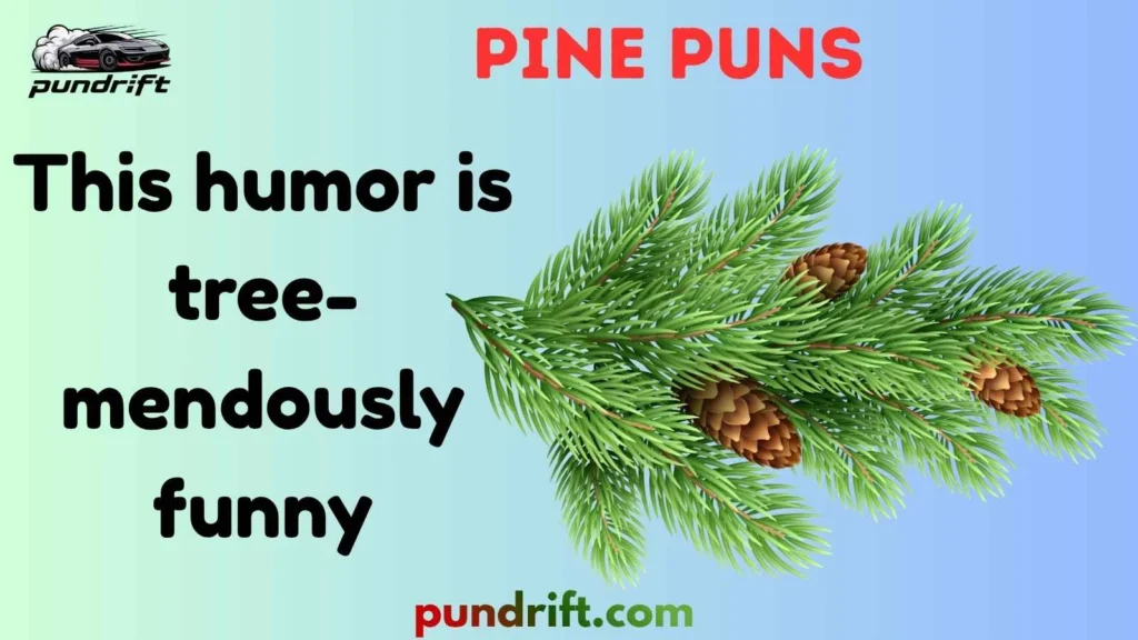 Funny Pine Puns
