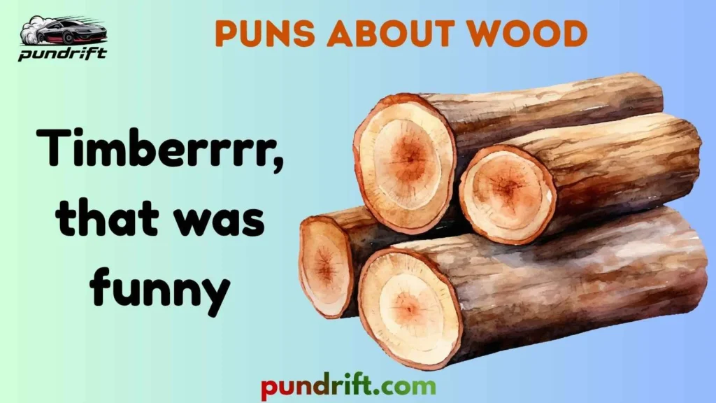 Funny Puns About Wood