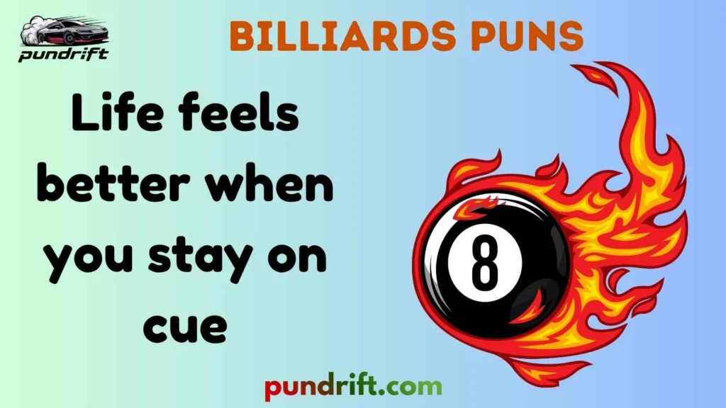 Silly Billiards Puns