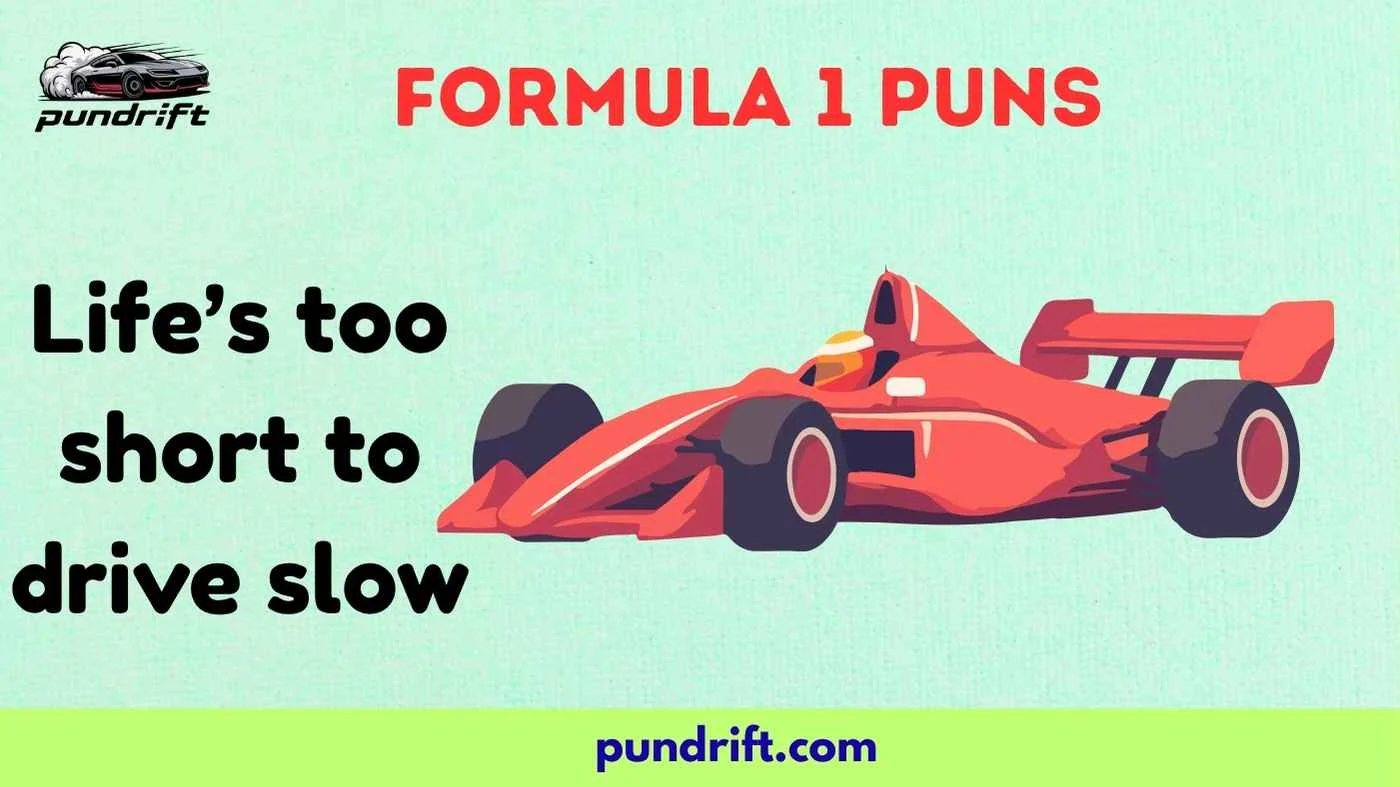 Formula 1 Puns