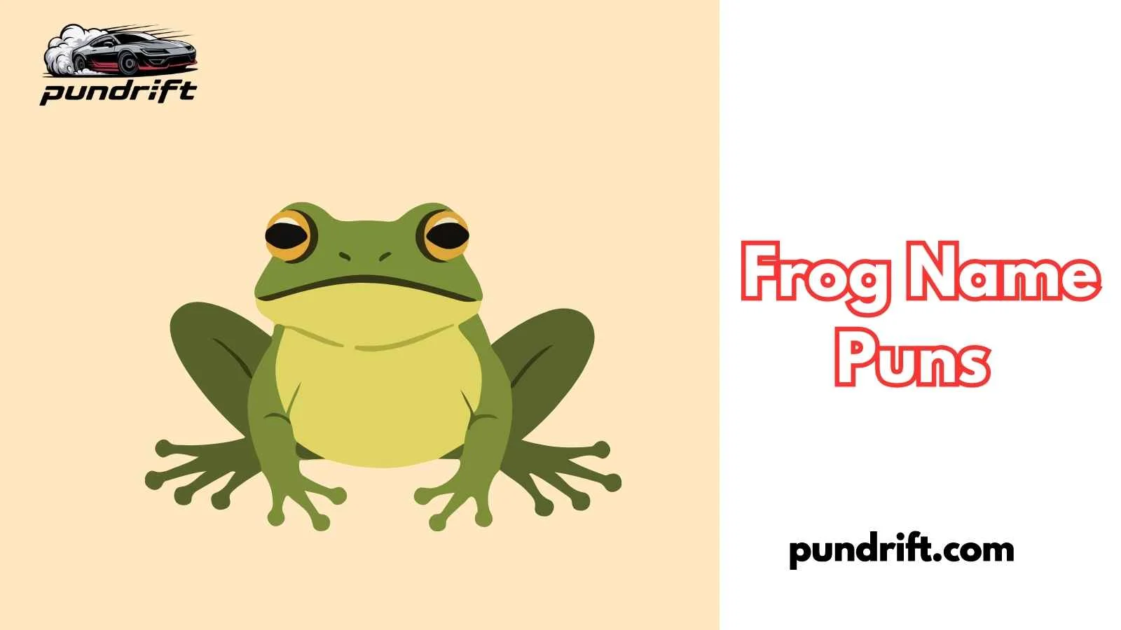 Frog Name Puns