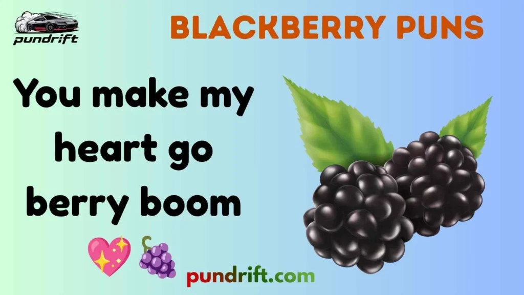 Short Blackberry Puns for Instagram