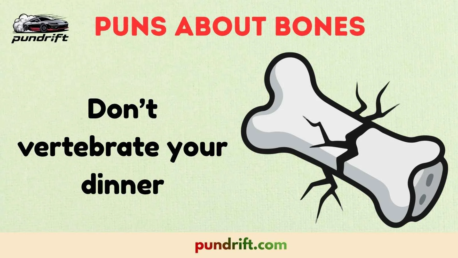 Puns About Bones
