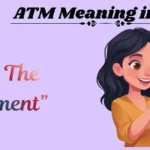 ATM Meaning in Text