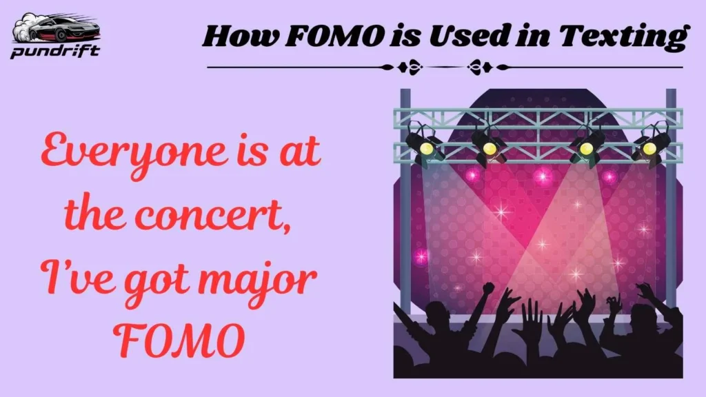 How FOMO is Used in Texting