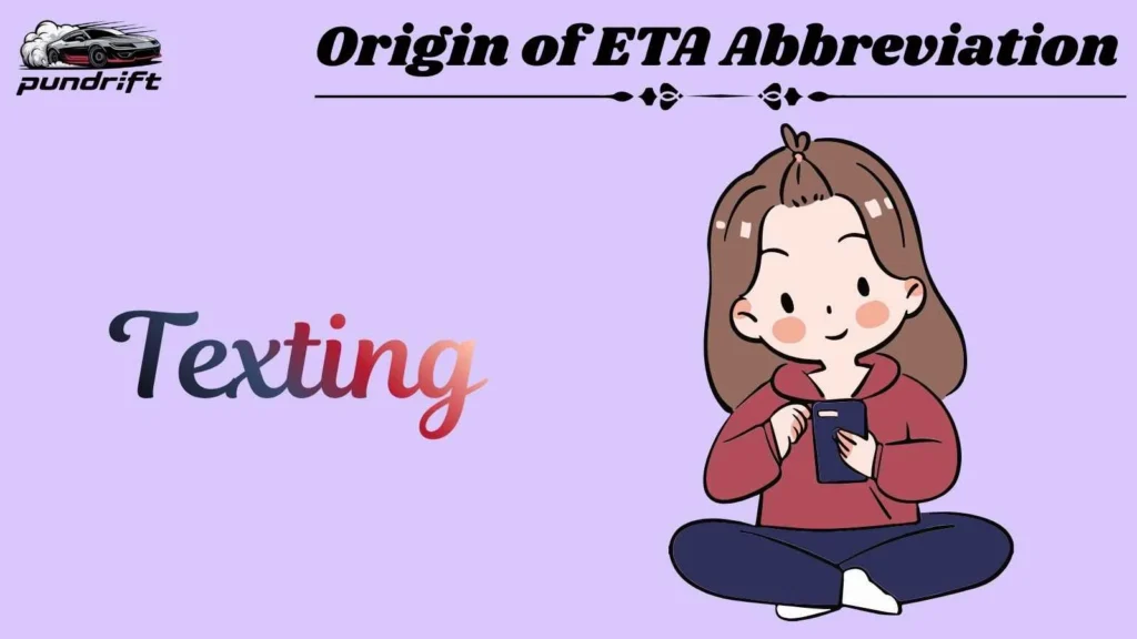 Origin of ETA Abbreviation