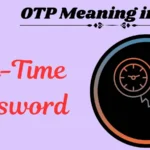 OTP Meaning in Text