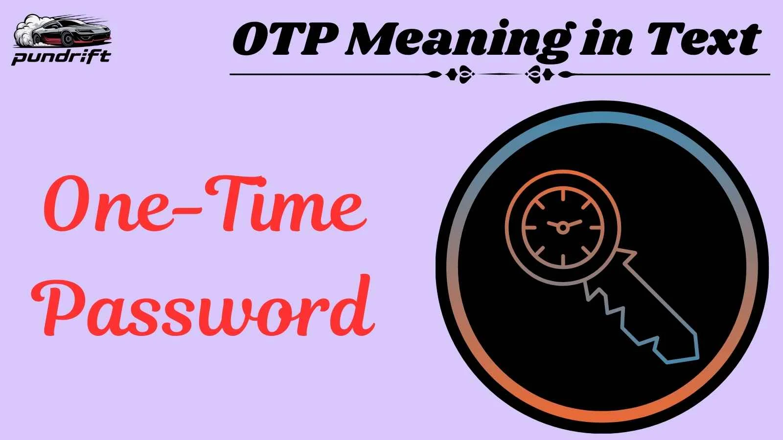 OTP Meaning in Text