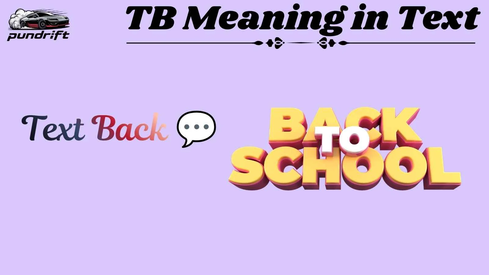 TB Meaning in Text