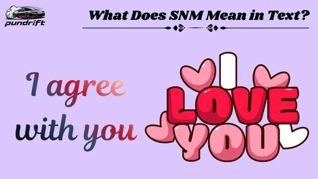 What Does SNM Mean in Text?
