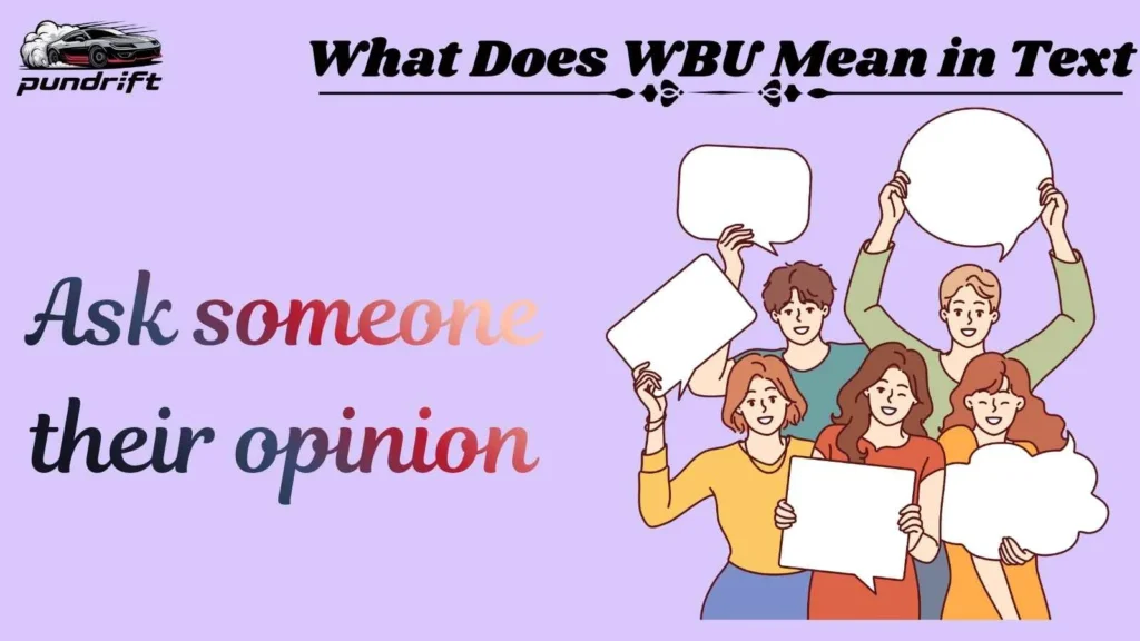 What Does WBU Mean in Text