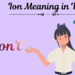 Ion Meaning in Text