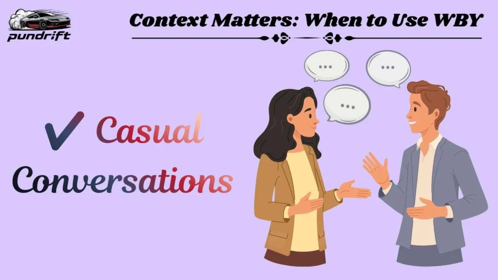 Context Matters: When to Use WBY