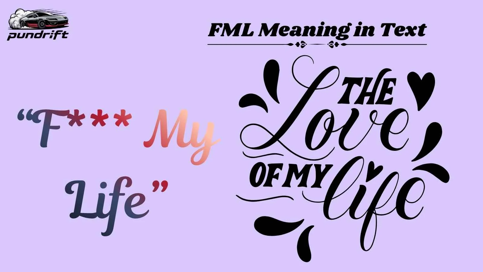 FML Meaning in Text