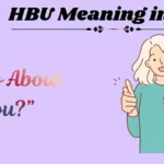 HBU Meaning in Text