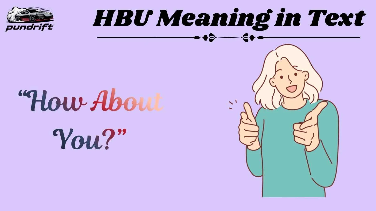 HBU Meaning in Text