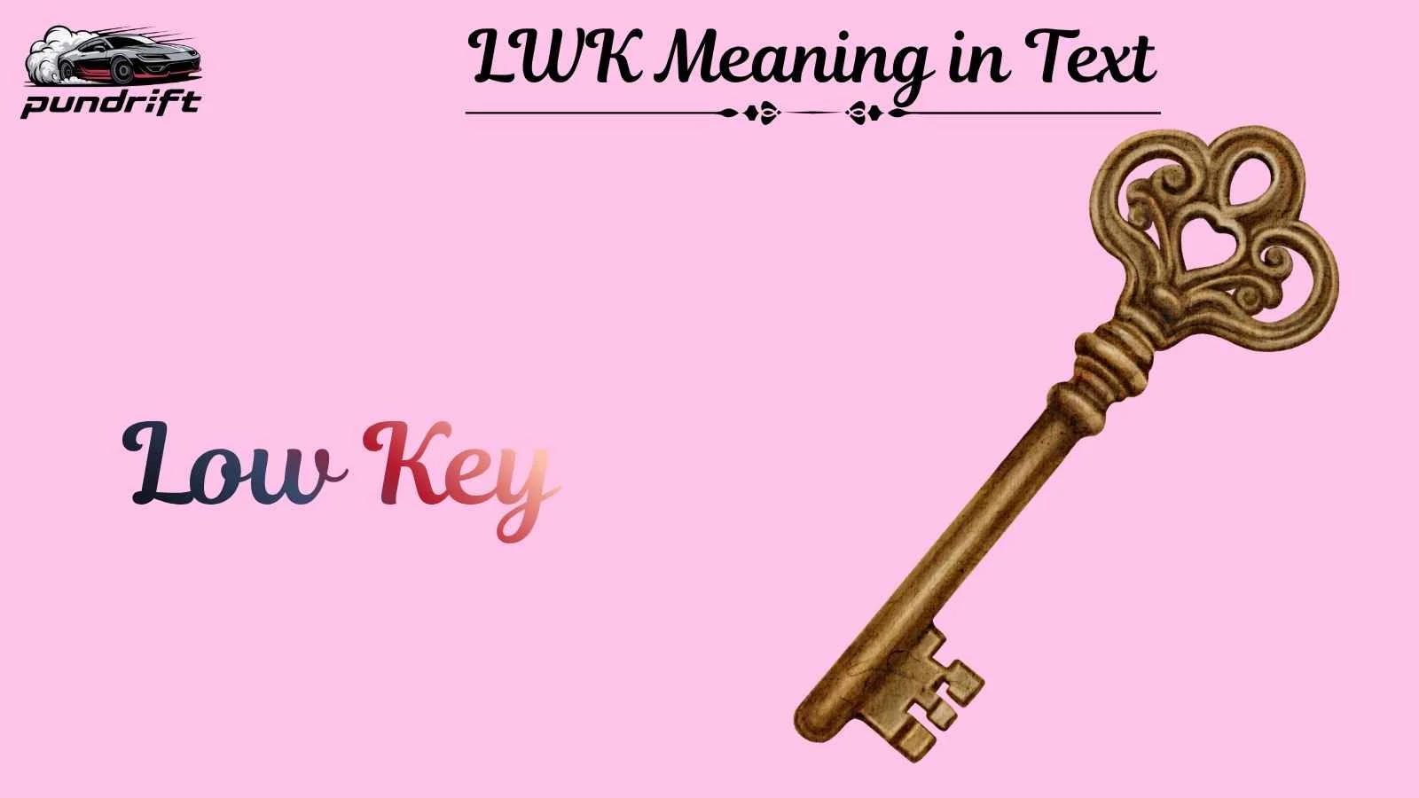 LWK Meaning in Text