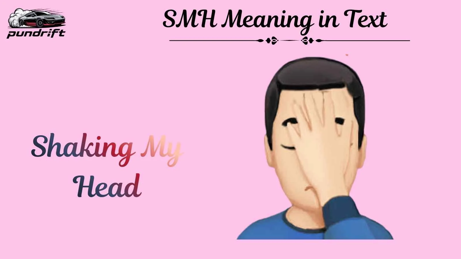 SMH Meaning in Text