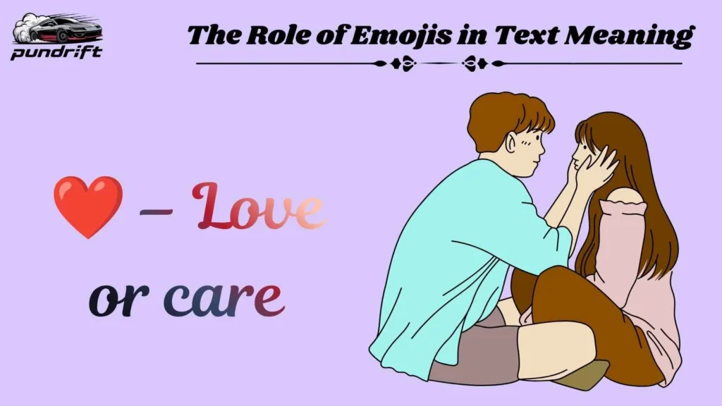 The Role of Emojis in Text Meaning