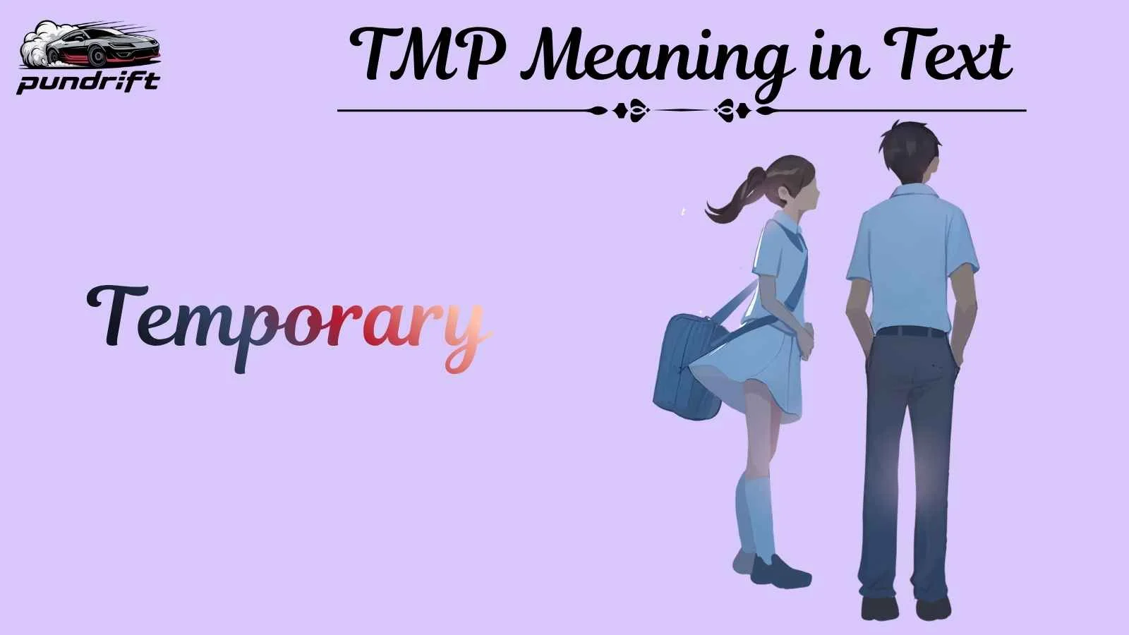 TMP Meaning in Text