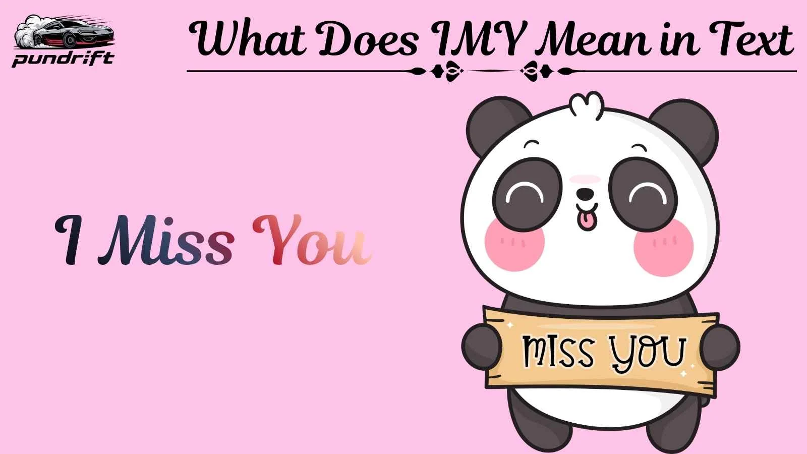 What Does IMY Mean in Text