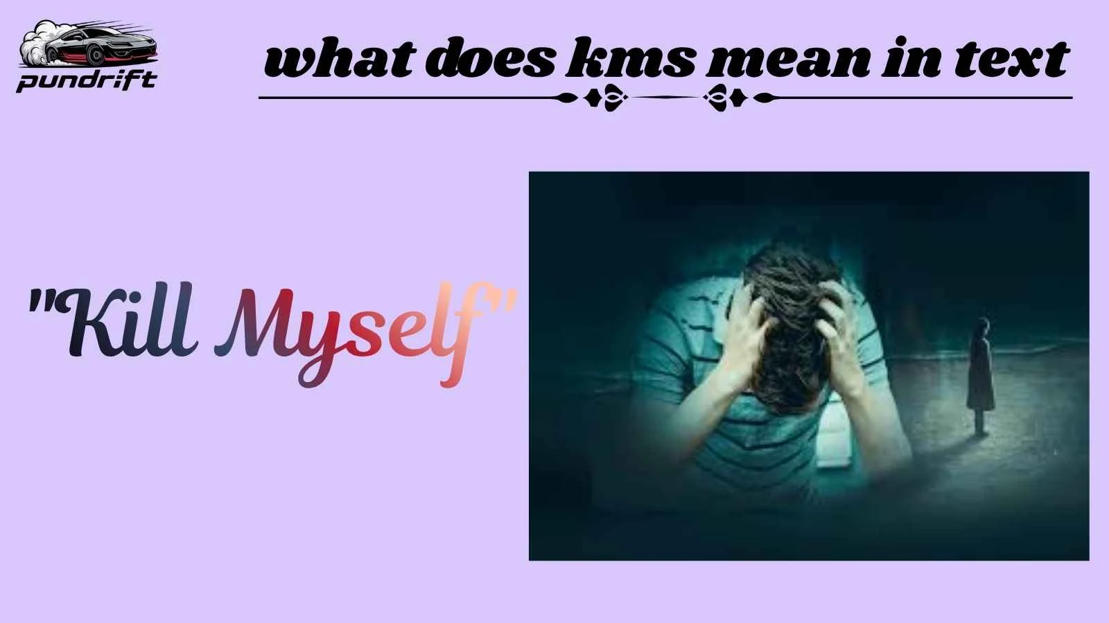 what does kms mean in text