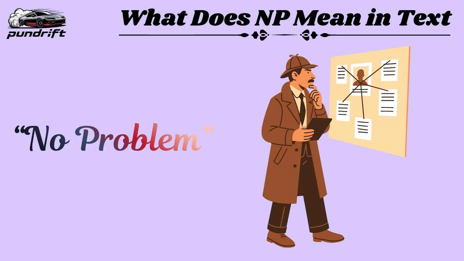 What Does NP Mean in Text