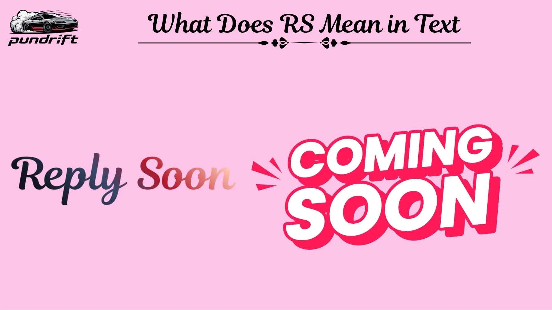 What Does RS Mean in Text